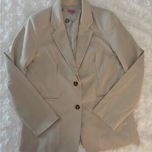 Women's Beige Blazer
